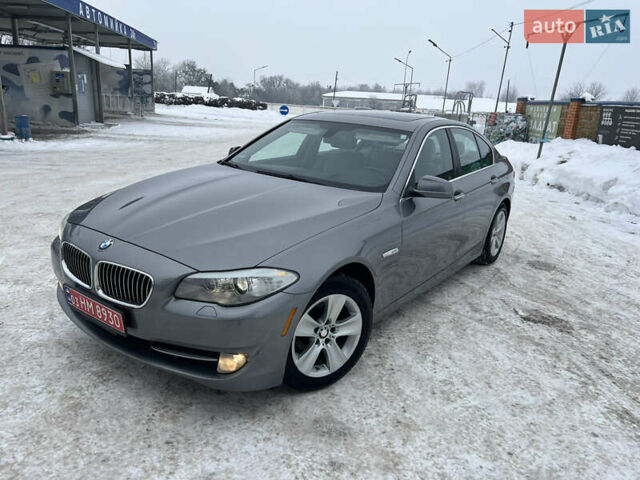 Серый БМВ 5 Серия, объемом двигателя 2 л и пробегом 270 тыс. км за 10000 $, фото 1 на Automoto.ua