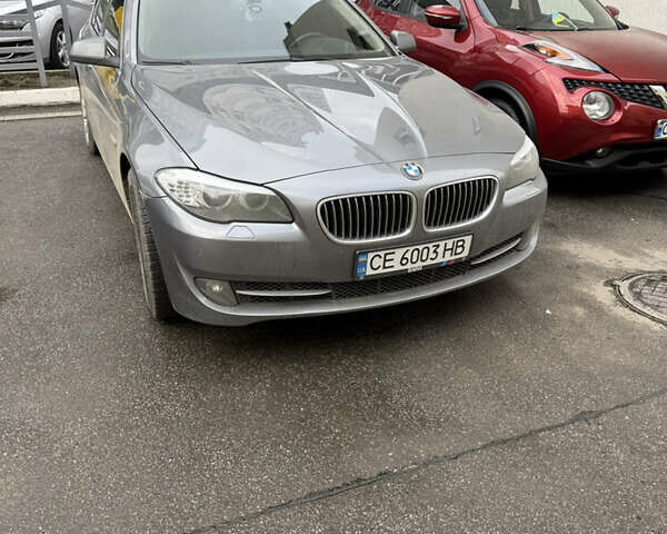 Серый БМВ 5 Серия, объемом двигателя 2 л и пробегом 170 тыс. км за 13500 $, фото 1 на Automoto.ua