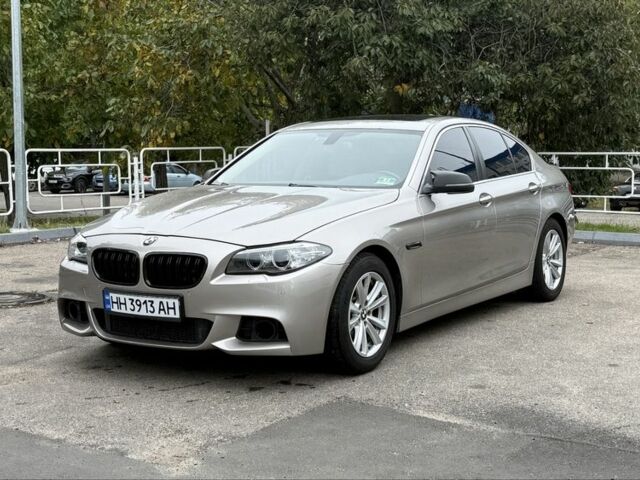 Серый БМВ 5 Серия, объемом двигателя 2 л и пробегом 265 тыс. км за 13999 $, фото 1 на Automoto.ua