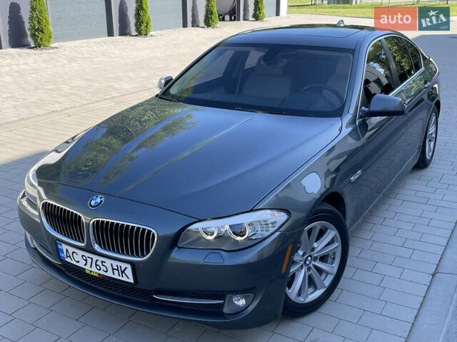Серый БМВ 5 Серия, объемом двигателя 2 л и пробегом 284 тыс. км за 13999 $, фото 1 на Automoto.ua