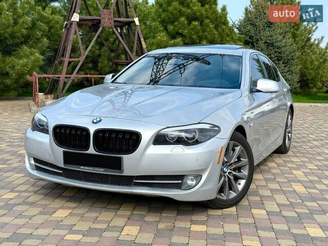 Серый БМВ 5 Серия, объемом двигателя 2 л и пробегом 145 тыс. км за 15700 $, фото 1 на Automoto.ua