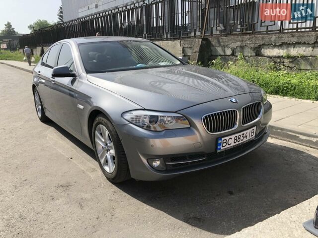 Серый БМВ 5 Серия, объемом двигателя 2 л и пробегом 77 тыс. км за 18000 $, фото 1 на Automoto.ua