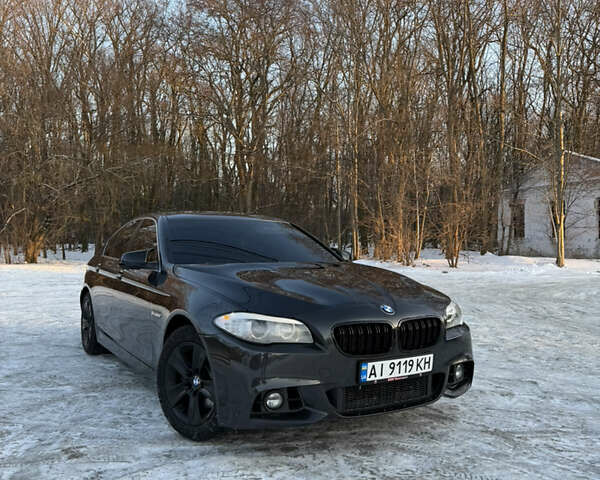 Серый БМВ 5 Серия, объемом двигателя 2 л и пробегом 171 тыс. км за 15500 $, фото 1 на Automoto.ua
