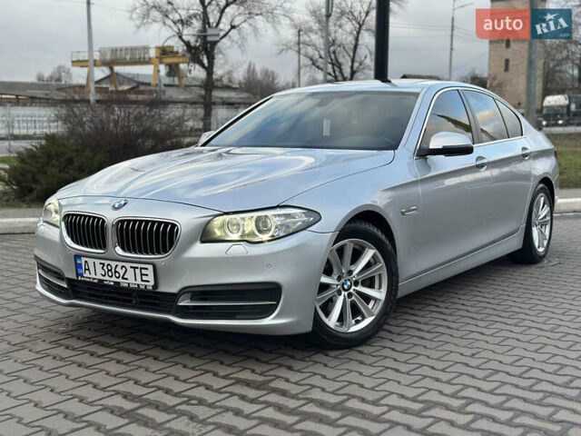 Сірий БМВ 5 Серія, об'ємом двигуна 2 л та пробігом 161 тис. км за 14400 $, фото 1 на Automoto.ua