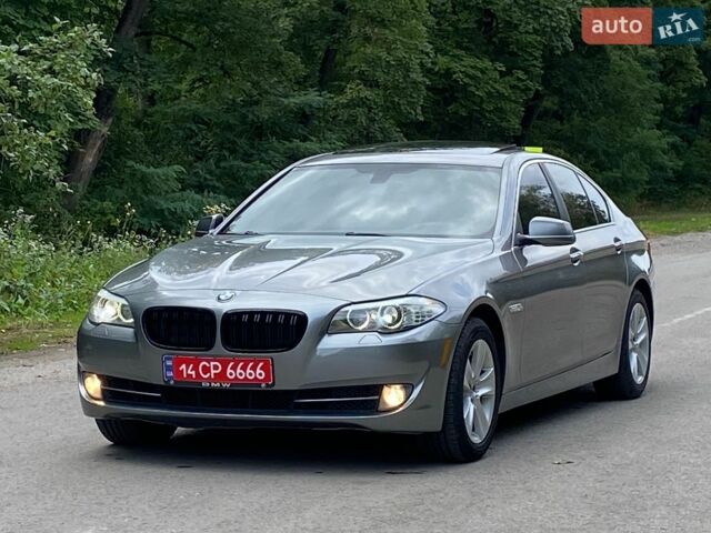 Серый БМВ 5 Серия, объемом двигателя 2 л и пробегом 208 тыс. км за 9750 $, фото 1 на Automoto.ua