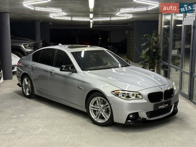 Серый БМВ 5 Серия, объемом двигателя 2 л и пробегом 222 тыс. км за 21500 $, фото 1 на Automoto.ua