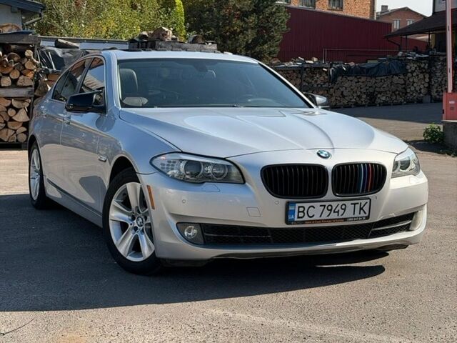 Сірий БМВ 5 Серія, об'ємом двигуна 2 л та пробігом 206 тис. км за 10199 $, фото 1 на Automoto.ua