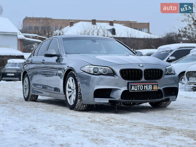 Серый БМВ 5 Серия, объемом двигателя 2 л и пробегом 201 тыс. км за 13500 $, фото 1 на Automoto.ua