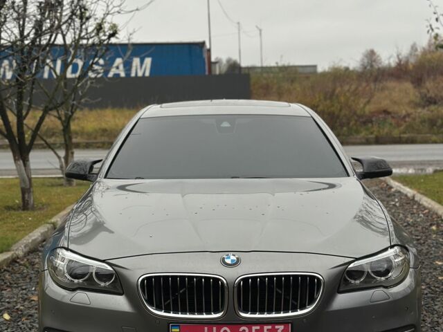 Серый БМВ 5 Серия, объемом двигателя 2 л и пробегом 253 тыс. км за 12500 $, фото 1 на Automoto.ua