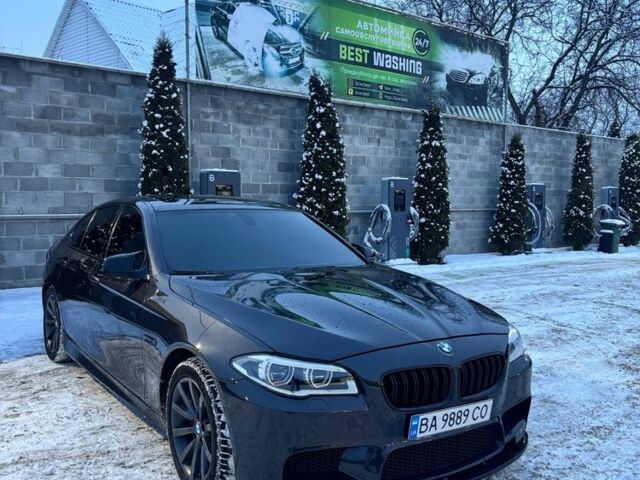 Серый БМВ 5 Серия, объемом двигателя 3 л и пробегом 160 тыс. км за 16500 $, фото 1 на Automoto.ua