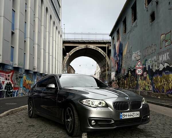 Серый БМВ 5 Серия, объемом двигателя 2 л и пробегом 175 тыс. км за 17500 $, фото 1 на Automoto.ua