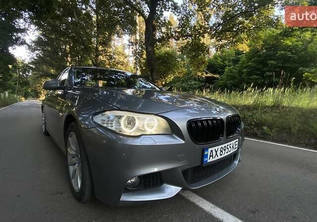 Серый БМВ 5 Серия, объемом двигателя 2 л и пробегом 228 тыс. км за 12900 $, фото 1 на Automoto.ua