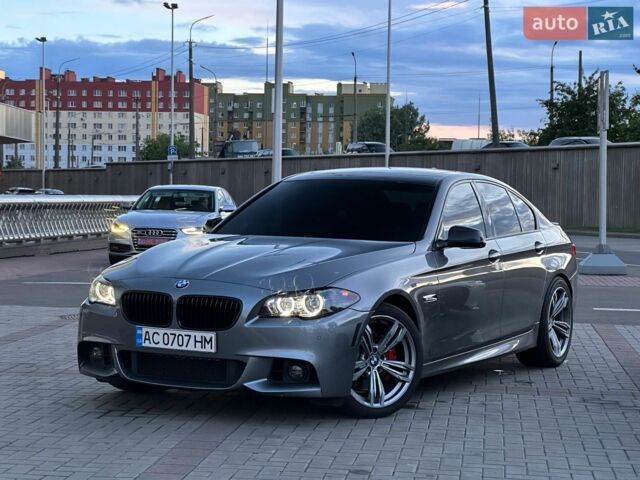Серый БМВ 5 Серия, объемом двигателя 2.98 л и пробегом 195 тыс. км за 13700 $, фото 1 на Automoto.ua
