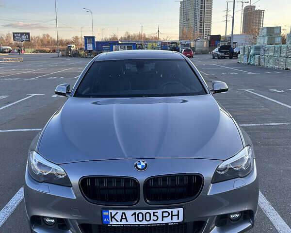 Серый БМВ 5 Серия, объемом двигателя 2 л и пробегом 196 тыс. км за 16500 $, фото 1 на Automoto.ua