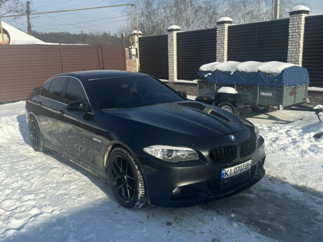 Серый БМВ 5 Серия, объемом двигателя 2 л и пробегом 230 тыс. км за 15400 $, фото 1 на Automoto.ua
