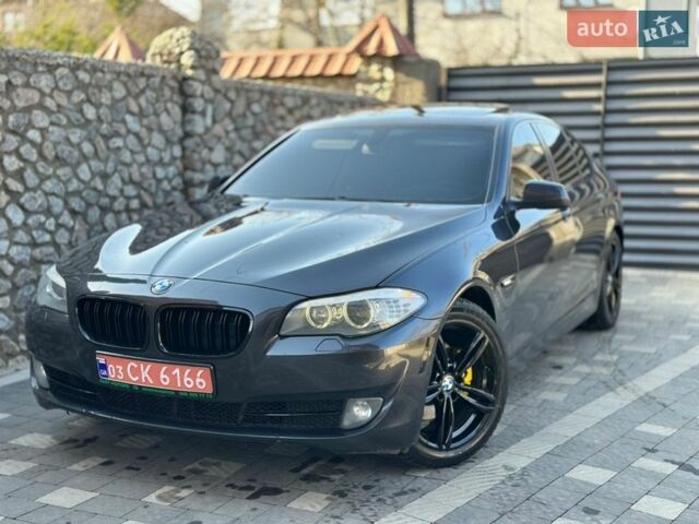 Серый БМВ 5 Серия, объемом двигателя 2 л и пробегом 290 тыс. км за 10999 $, фото 1 на Automoto.ua