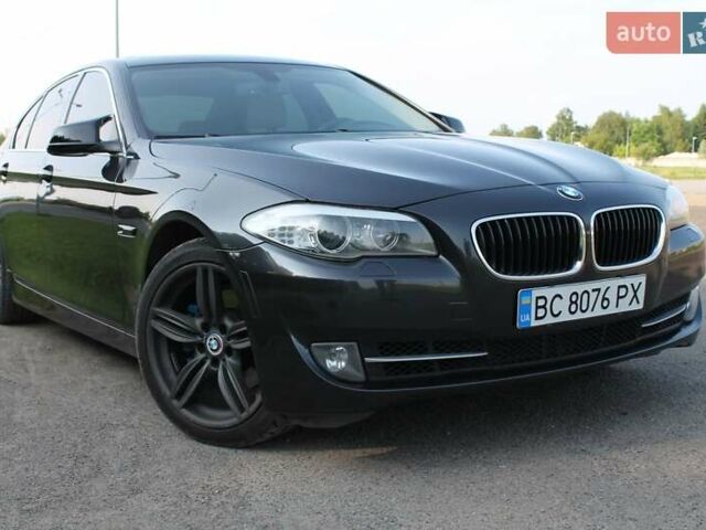Серый БМВ 5 Серия, объемом двигателя 2 л и пробегом 175 тыс. км за 13350 $, фото 1 на Automoto.ua