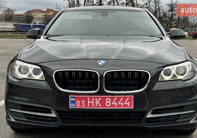 Серый БМВ 5 Серия, объемом двигателя 2 л и пробегом 190 тыс. км за 14800 $, фото 1 на Automoto.ua