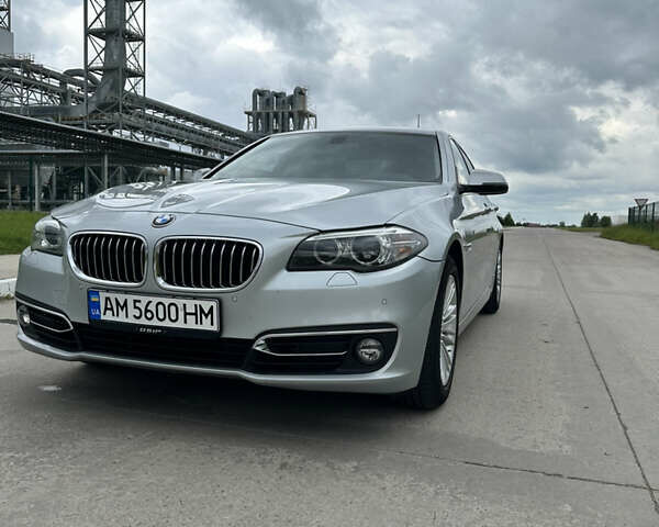 Серый БМВ 5 Серия, объемом двигателя 2 л и пробегом 295 тыс. км за 17200 $, фото 1 на Automoto.ua