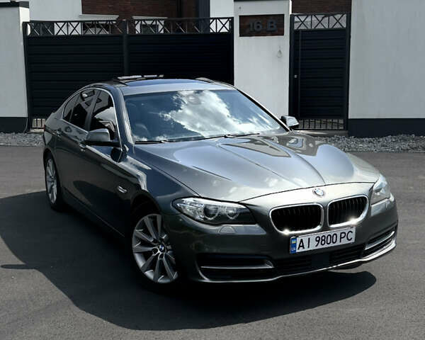 Серый БМВ 5 Серия, объемом двигателя 2 л и пробегом 236 тыс. км за 18700 $, фото 1 на Automoto.ua