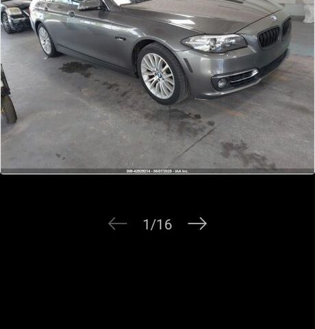 Сірий БМВ 5 Серія, об'ємом двигуна 2 л та пробігом 244 тис. км за 10975 $, фото 1 на Automoto.ua