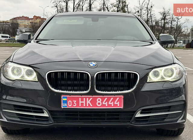 Сірий БМВ 5 Серія, об'ємом двигуна 2 л та пробігом 190 тис. км за 14600 $, фото 1 на Automoto.ua