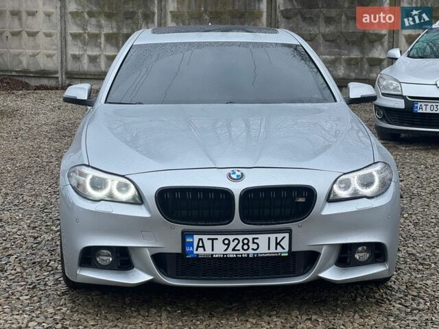 Серый БМВ 5 Серия, объемом двигателя 2 л и пробегом 202 тыс. км за 14990 $, фото 1 на Automoto.ua