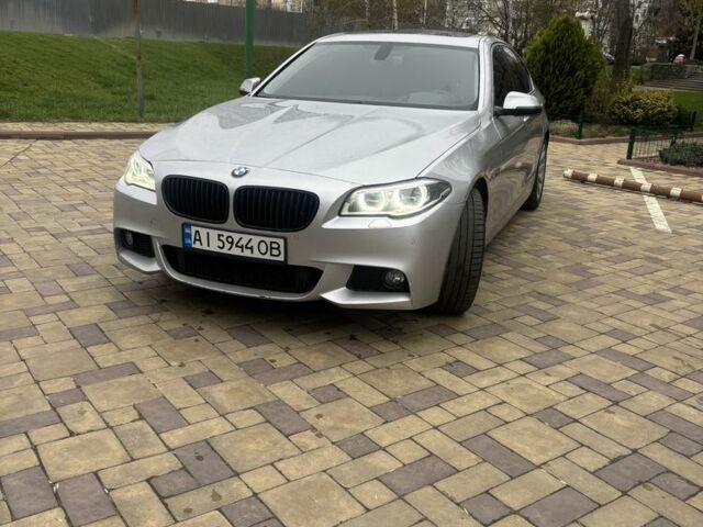 Серый БМВ 5 Серия, объемом двигателя 3 л и пробегом 169 тыс. км за 17300 $, фото 1 на Automoto.ua