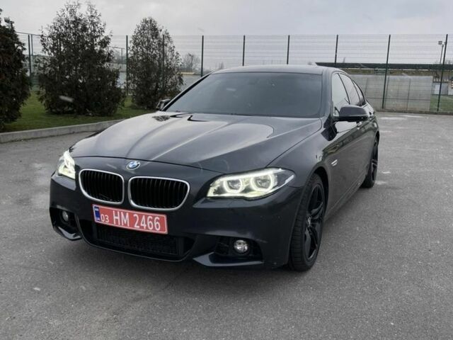 Серый БМВ 5 Серия, объемом двигателя 3 л и пробегом 143 тыс. км за 17500 $, фото 1 на Automoto.ua