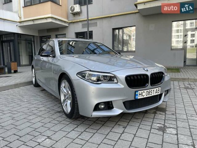 Серый БМВ 5 Серия, объемом двигателя 3 л и пробегом 160 тыс. км за 21999 $, фото 1 на Automoto.ua
