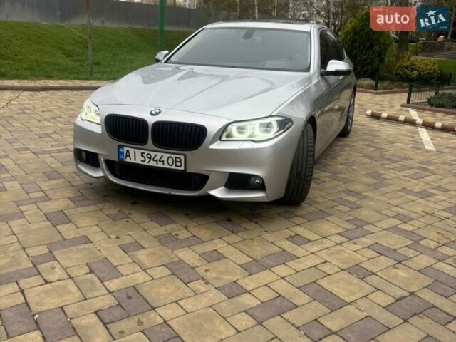 Серый БМВ 5 Серия, объемом двигателя 2.98 л и пробегом 169 тыс. км за 17300 $, фото 1 на Automoto.ua