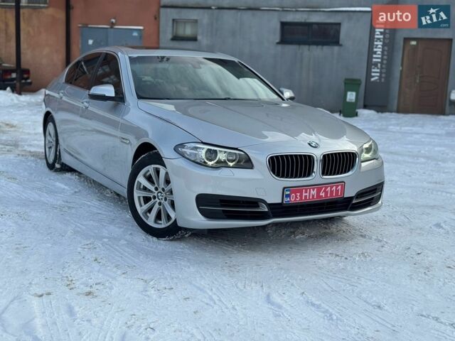 Серый БМВ 5 Серия, объемом двигателя 2 л и пробегом 90 тыс. км за 8999 $, фото 1 на Automoto.ua