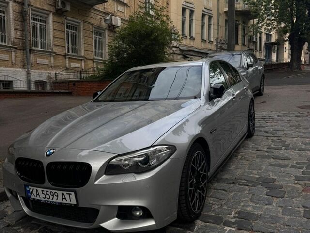 Серый БМВ 5 Серия, объемом двигателя 2 л и пробегом 214 тыс. км за 12999 $, фото 1 на Automoto.ua