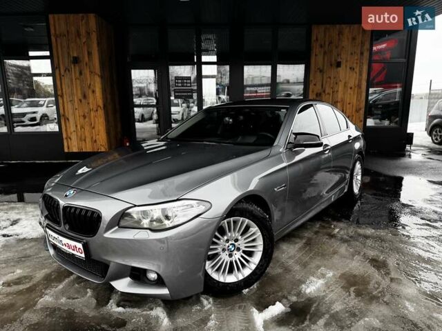 Серый БМВ 5 Серия, объемом двигателя 2 л и пробегом 102 тыс. км за 20899 $, фото 1 на Automoto.ua