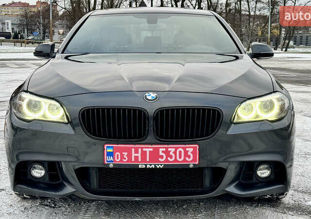 Сірий БМВ 5 Серія, об'ємом двигуна 2 л та пробігом 195 тис. км за 14600 $, фото 1 на Automoto.ua