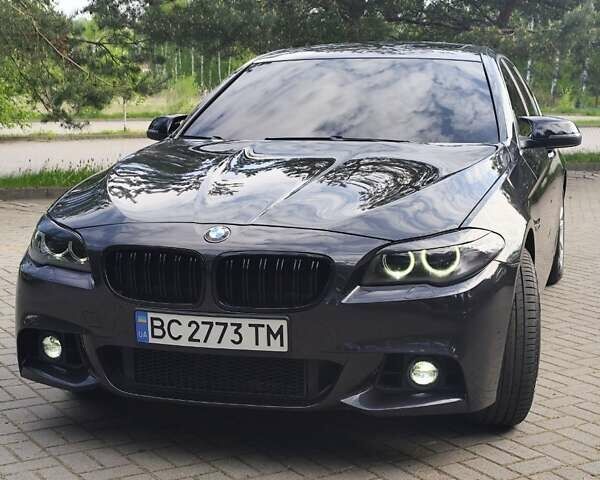 Серый БМВ 5 Серия, объемом двигателя 2 л и пробегом 148 тыс. км за 16500 $, фото 1 на Automoto.ua
