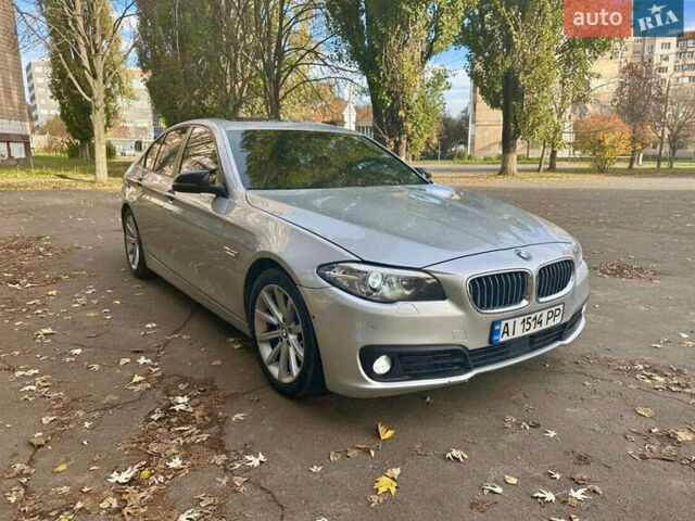 БМВ 5 Серия 2014 в Киеве на Automoto.ua Серый БМВ 5 Серия, объемом двигателя 3 л и пробегом 258 тыс. км за 16555 $, фото 1 на Automoto.ua