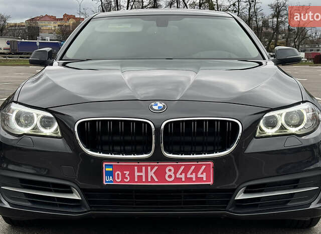 Серый БМВ 5 Серия, объемом двигателя 2 л и пробегом 190 тыс. км за 14800 $, фото 1 на Automoto.ua