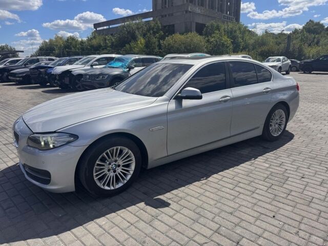 Серый БМВ 5 Серия, объемом двигателя 2 л и пробегом 163 тыс. км за 13900 $, фото 1 на Automoto.ua