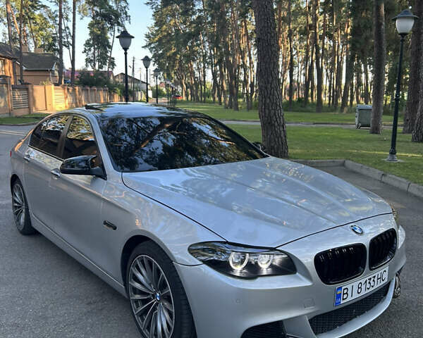 Серый БМВ 5 Серия, объемом двигателя 2 л и пробегом 198 тыс. км за 15500 $, фото 1 на Automoto.ua
