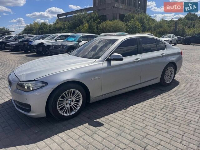 Серый БМВ 5 Серия, объемом двигателя 2 л и пробегом 163 тыс. км за 13900 $, фото 1 на Automoto.ua