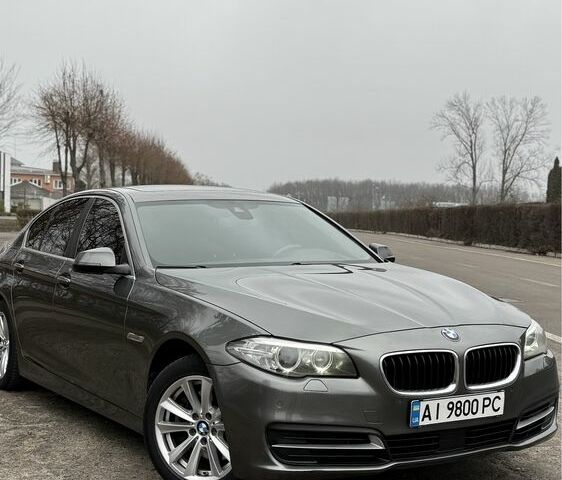 Серый БМВ 5 Серия, объемом двигателя 2 л и пробегом 244 тыс. км за 16900 $, фото 1 на Automoto.ua