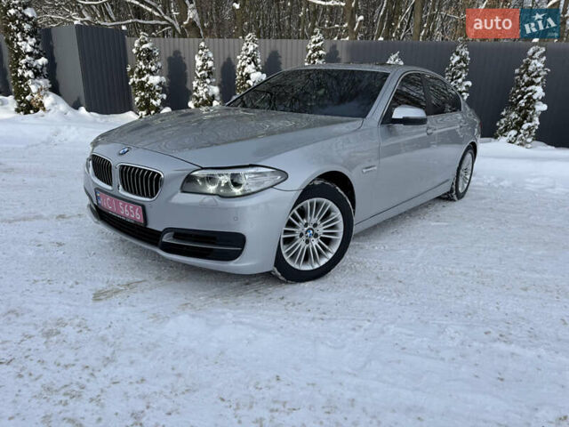 Серый БМВ 5 Серия, объемом двигателя 2 л и пробегом 217 тыс. км за 18950 $, фото 1 на Automoto.ua