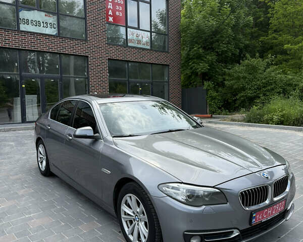 Серый БМВ 5 Серия, объемом двигателя 2 л и пробегом 287 тыс. км за 13300 $, фото 1 на Automoto.ua