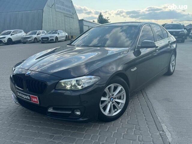Серый БМВ 5 Серия, объемом двигателя 2 л и пробегом 139 тыс. км за 17990 $, фото 1 на Automoto.ua