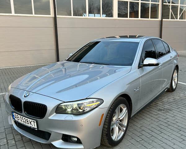 Серый БМВ 5 Серия, объемом двигателя 2 л и пробегом 150 тыс. км за 16600 $, фото 1 на Automoto.ua