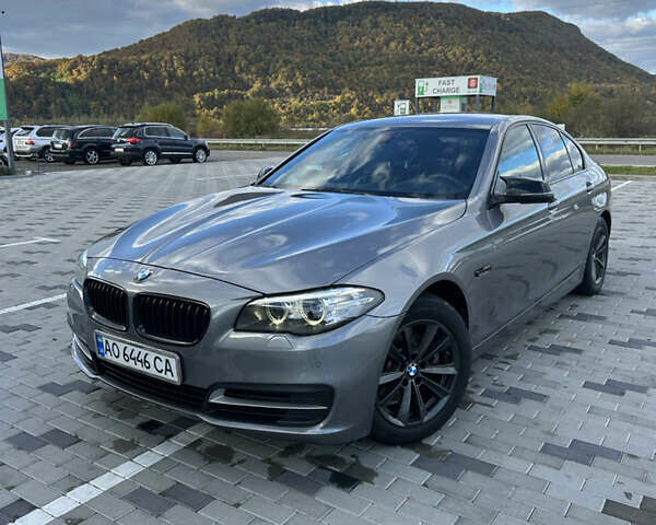 Серый БМВ 5 Серия, объемом двигателя 2 л и пробегом 240 тыс. км за 17000 $, фото 1 на Automoto.ua