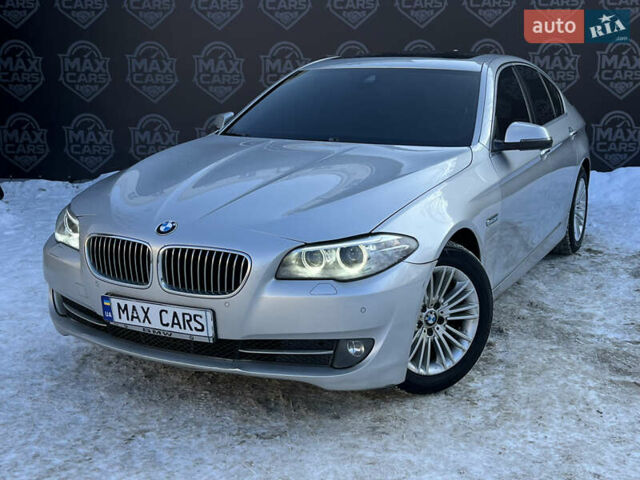 Серый БМВ 5 Серия, объемом двигателя 2 л и пробегом 118 тыс. км за 15800 $, фото 1 на Automoto.ua