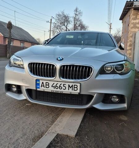 Серый БМВ 5 Серия, объемом двигателя 2 л и пробегом 206 тыс. км за 16700 $, фото 1 на Automoto.ua
