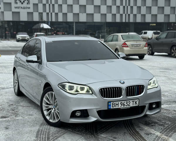 Серый БМВ 5 Серия, объемом двигателя 2 л и пробегом 109 тыс. км за 20500 $, фото 1 на Automoto.ua